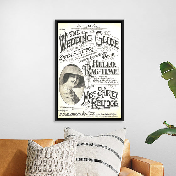 "The Wedding Glide sheet music 1912"