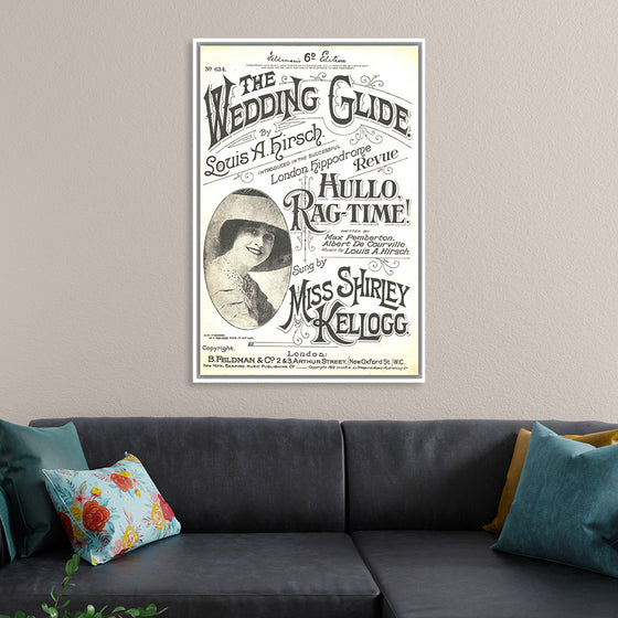 "The Wedding Glide sheet music 1912"