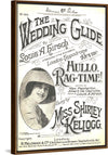 "The Wedding Glide sheet music 1912"