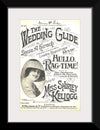 "The Wedding Glide sheet music 1912"