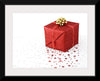 "Red Christmas present"