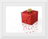 "Red Christmas present"