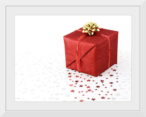 "Red Christmas present"