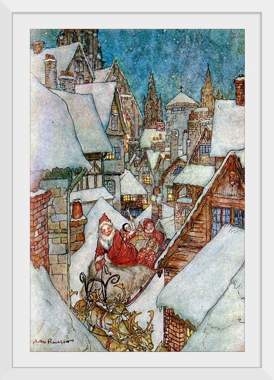 "The Night Before Christmas", Arthur Rackham