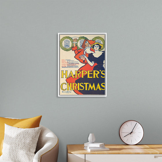 "Harper's: Christmas", Edward Penfield