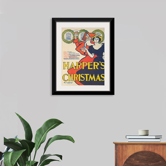 "Harper's: Christmas", Edward Penfield