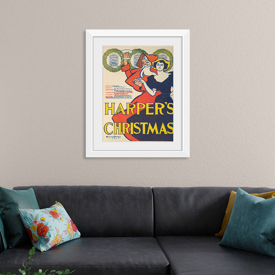 "Harper's: Christmas", Edward Penfield