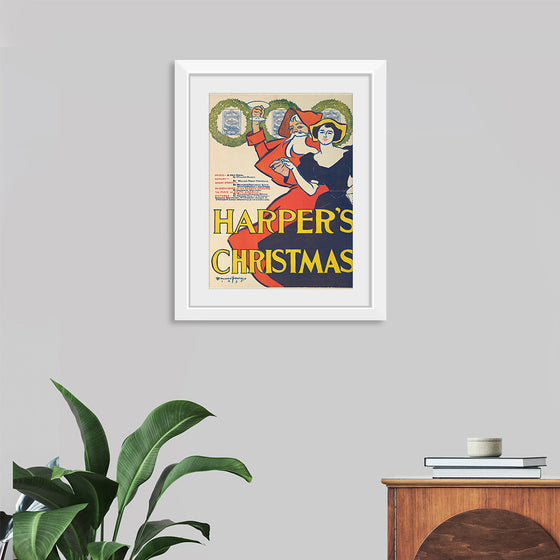 "Harper's: Christmas", Edward Penfield