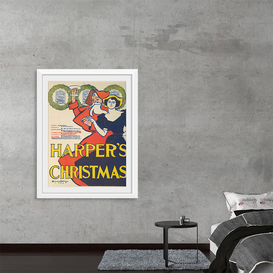 "Harper's: Christmas", Edward Penfield