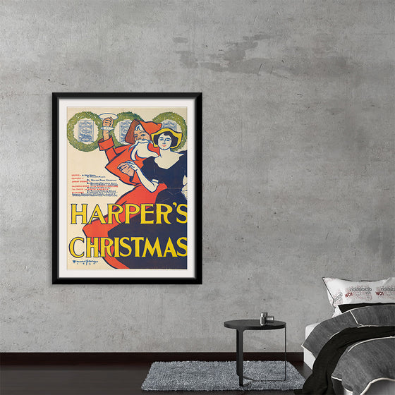 "Harper's: Christmas", Edward Penfield