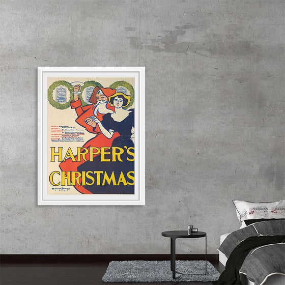 "Harper's: Christmas", Edward Penfield