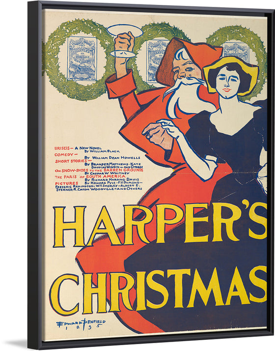 "Harper's: Christmas", Edward Penfield