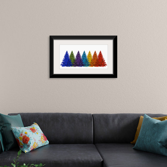 "Christmas Tree Colorful"