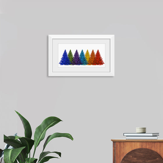 "Christmas Tree Colorful"