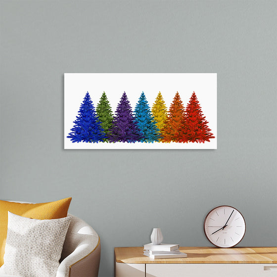 "Christmas Tree Colorful"