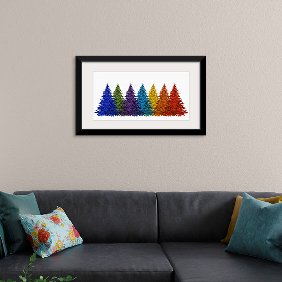 "Christmas Tree Colorful"