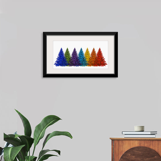 "Christmas Tree Colorful"