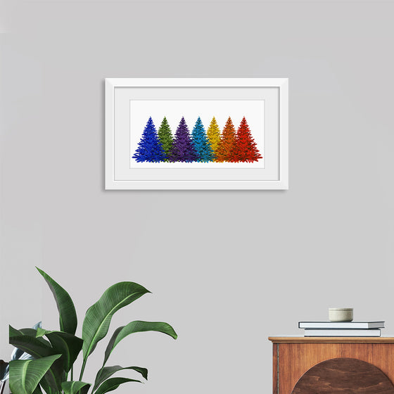 "Christmas Tree Colorful"