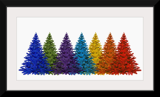 "Christmas Tree Colorful"