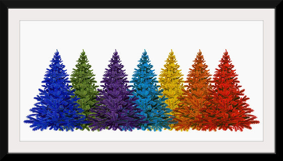 "Christmas Tree Colorful"