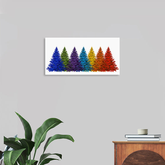 "Christmas Tree Colorful"