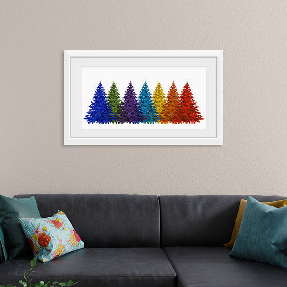 "Christmas Tree Colorful"