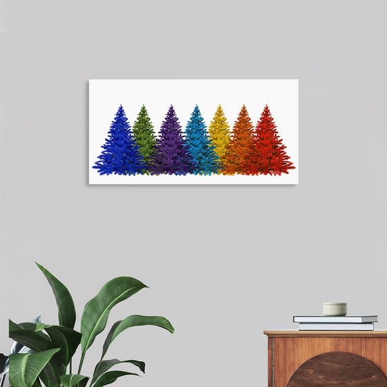 "Christmas Tree Colorful"