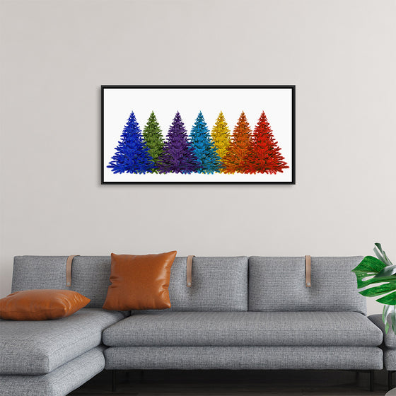 "Christmas Tree Colorful"