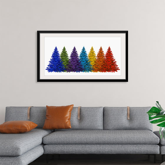 "Christmas Tree Colorful"