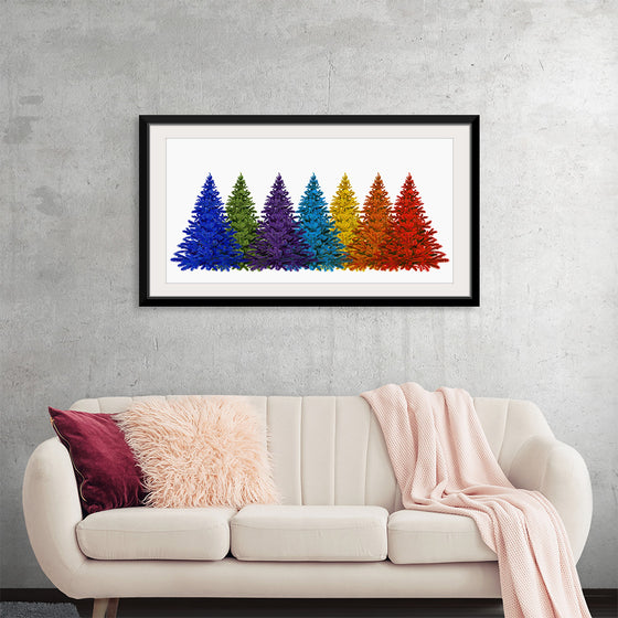 "Christmas Tree Colorful"