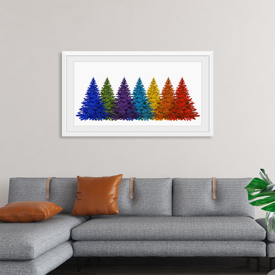 "Christmas Tree Colorful"