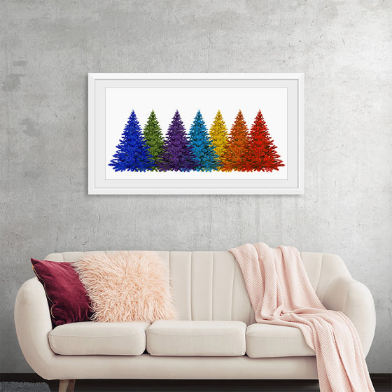 "Christmas Tree Colorful"