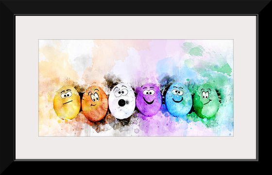 "Watercolor Eggs"