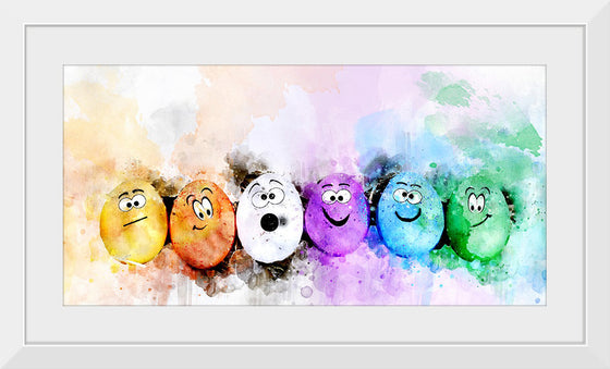 "Watercolor Eggs"