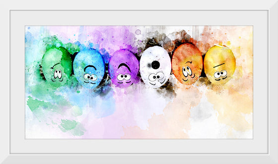 "Watercolor Eggs"