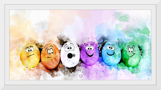 "Watercolor Eggs"