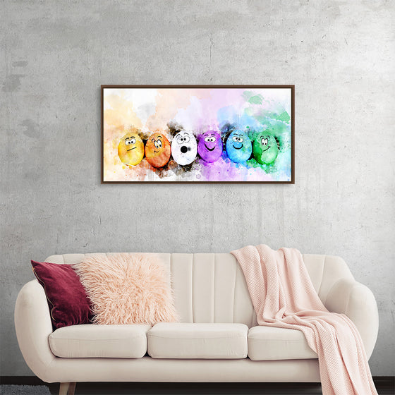 "Watercolor Eggs"