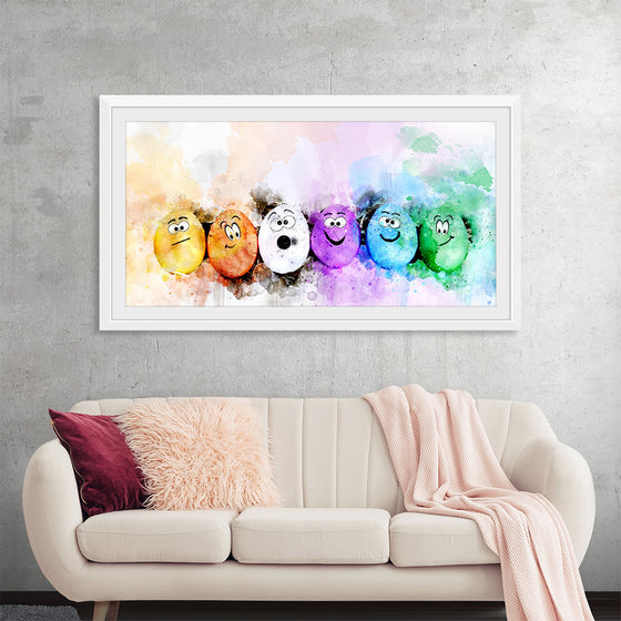 "Watercolor Eggs"