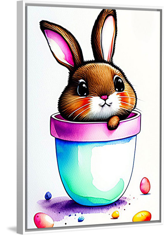 "Watercolor Bunny", Cwningen