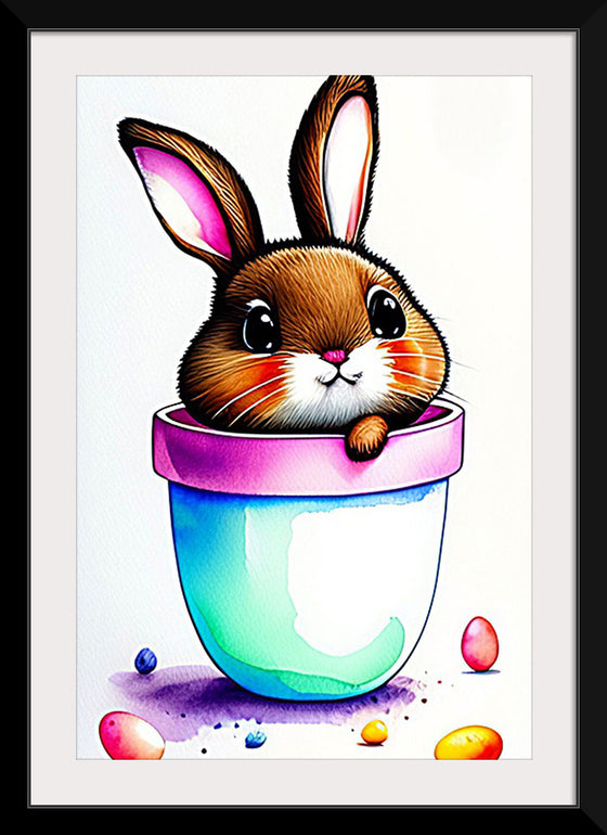 "Watercolor Bunny", Cwningen