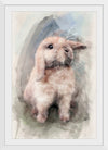 "Bunny in Watercolor"