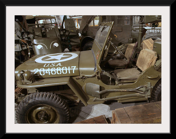 "Willy's MB Jeep in Military Museum Luxembourg"