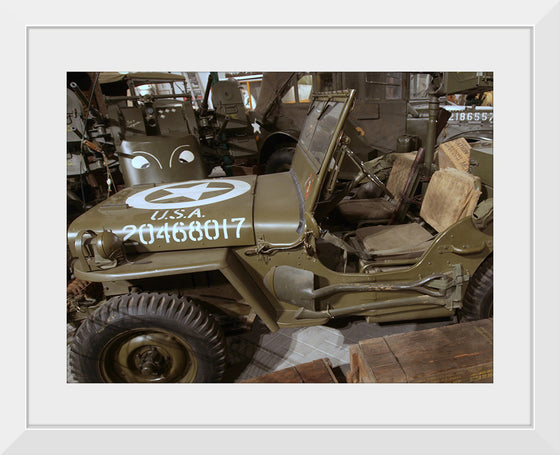 "Willy's MB Jeep in Military Museum Luxembourg"