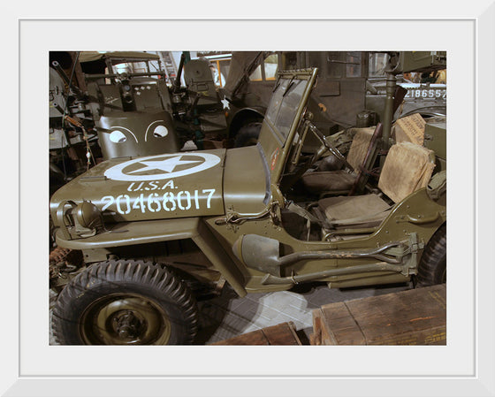 "Willy's MB Jeep in Military Museum Luxembourg"