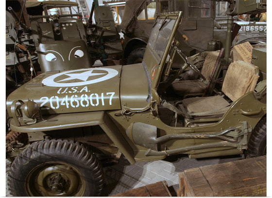 "Willy's MB Jeep in Military Museum Luxembourg"