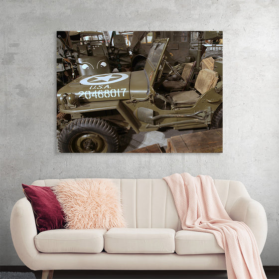 "Willy's MB Jeep in Military Museum Luxembourg"