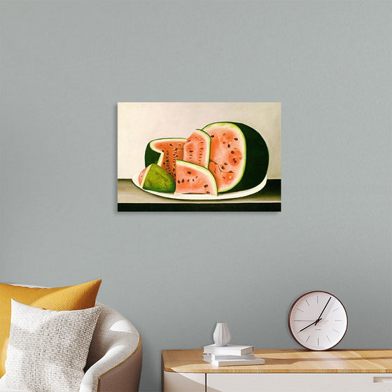 "Watermelon on a Plate"