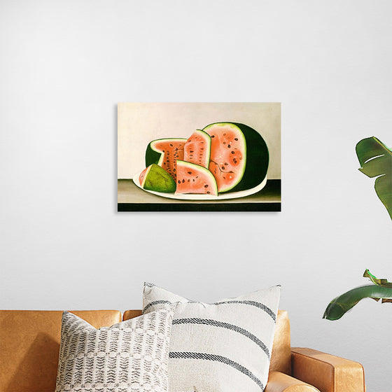 "Watermelon on a Plate"