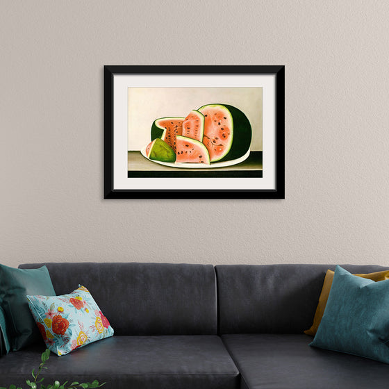 "Watermelon on a Plate"