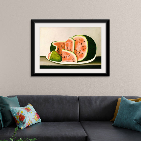 "Watermelon on a Plate"